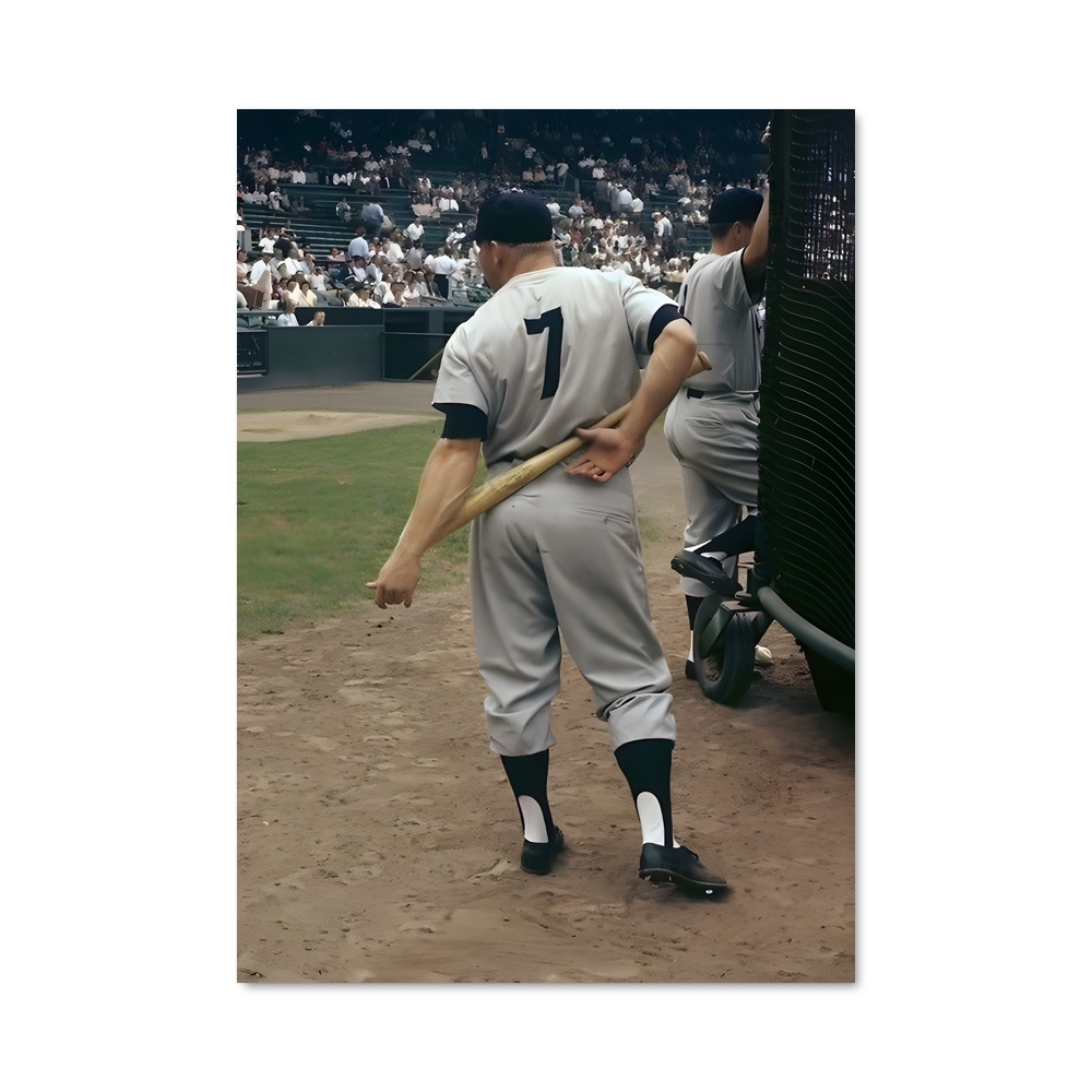 Poster Mickey mantle frappe